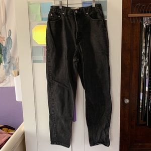 VINTAGE GAP black mom jeans